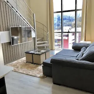  Casa de Férias Saint Sebastian Flat 615 - Com Hidro! Ate 4 Pessoas, Duplex, No Centro